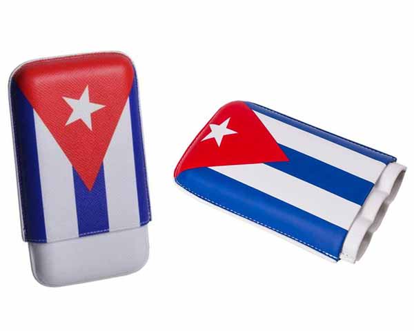 Etui Cigare Cuba Flag 3 Cig R60