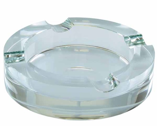 [38006] Ashtray Cigar Crystal Round 180mm