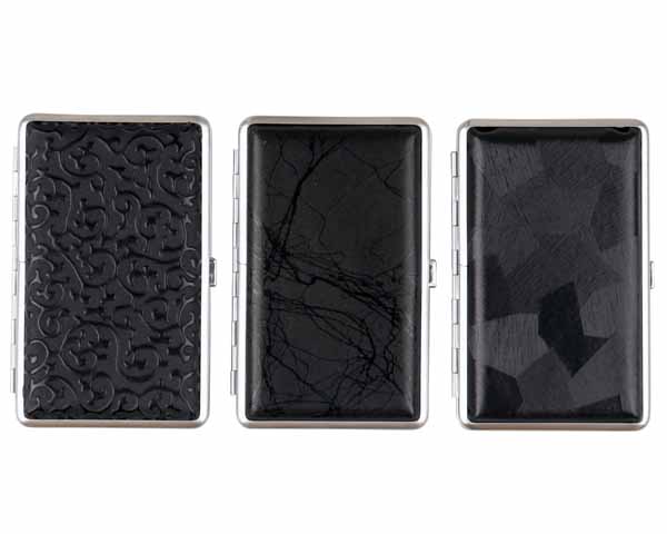 Etui Slim Look Cuir Chrome Frame 100mm