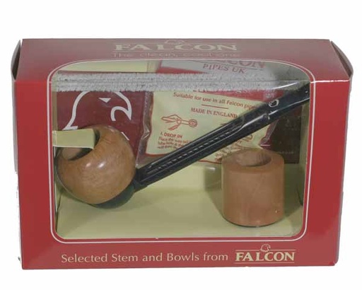 [PFA003005] Pipe Falcon Hunter Droîte 2 Têtes