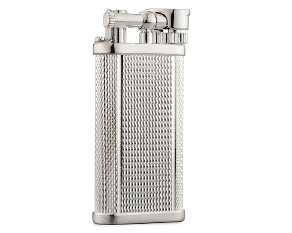 Aansteker Dunhill Unique Sigaar Barley Zilver