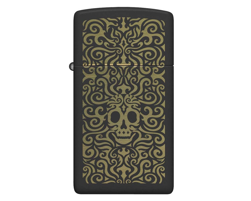 Lighter Zippo Skull Design