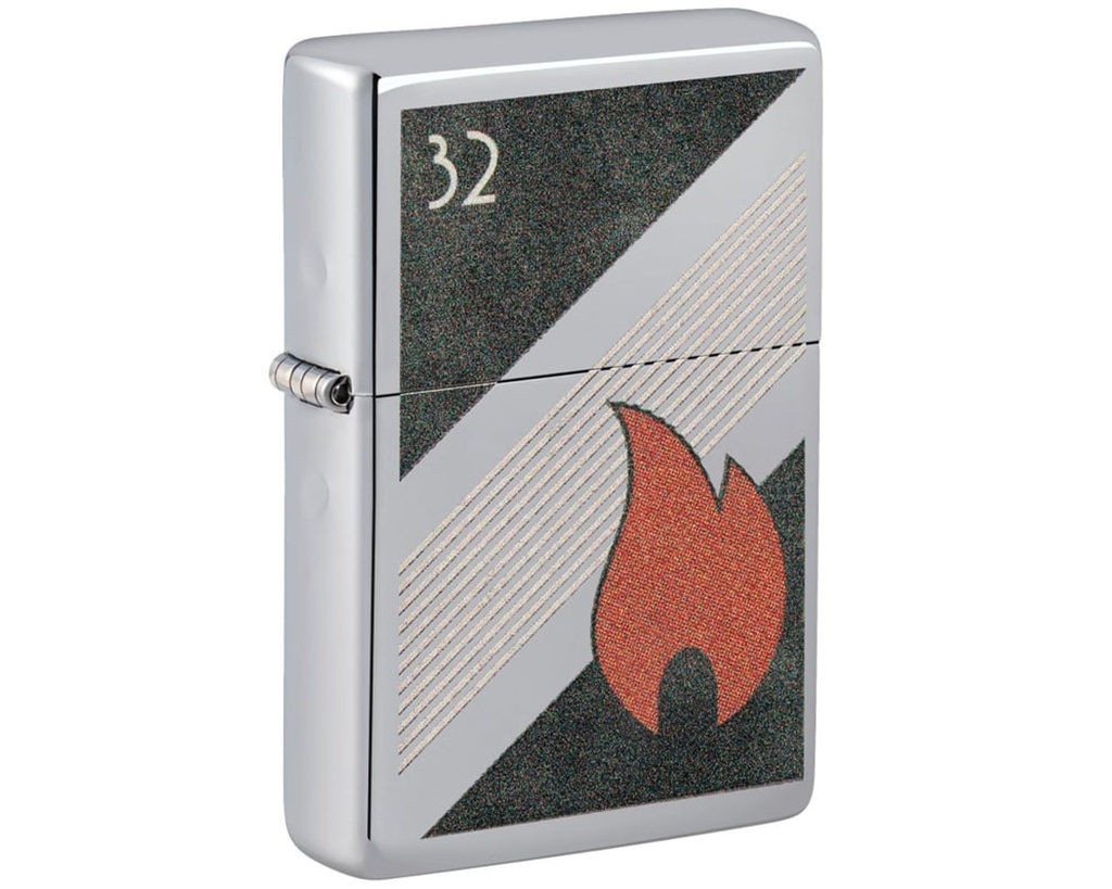 Aansteker Zippo 32 Zippo Flame Design