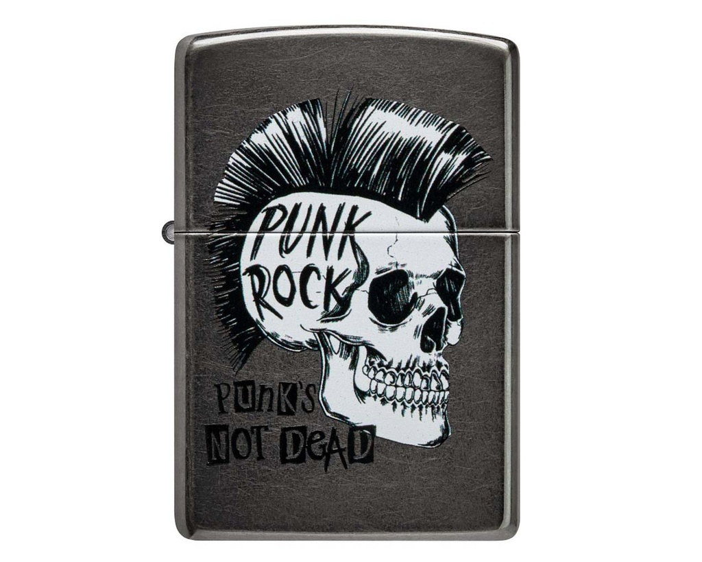 Aansteker Zippo Punk Rock Skull Design