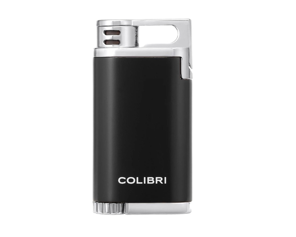 Aansteker Colibri Belmont Zwart Chrome