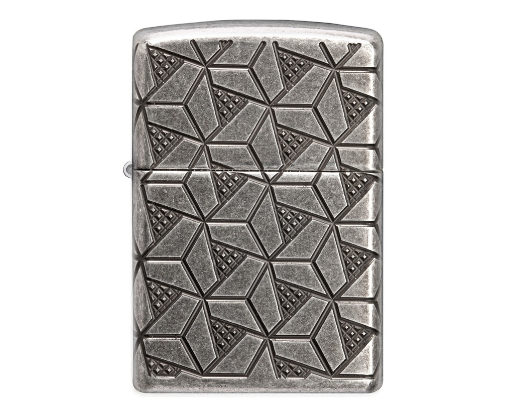 Lighter Zippo Geometric Pattern Design