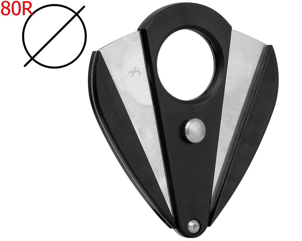 Sigarenknipper Xikar Xi180 R80 Zwart