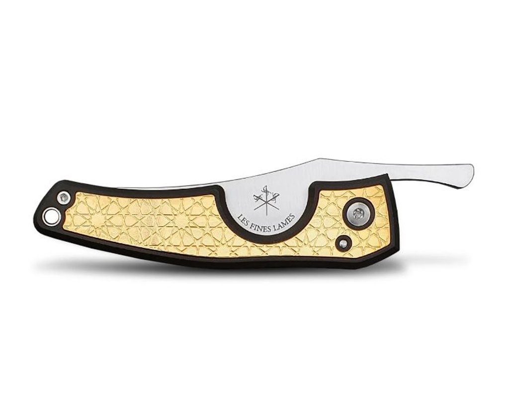 LFL Cigar Cutter Le Petit Gold Arabesque