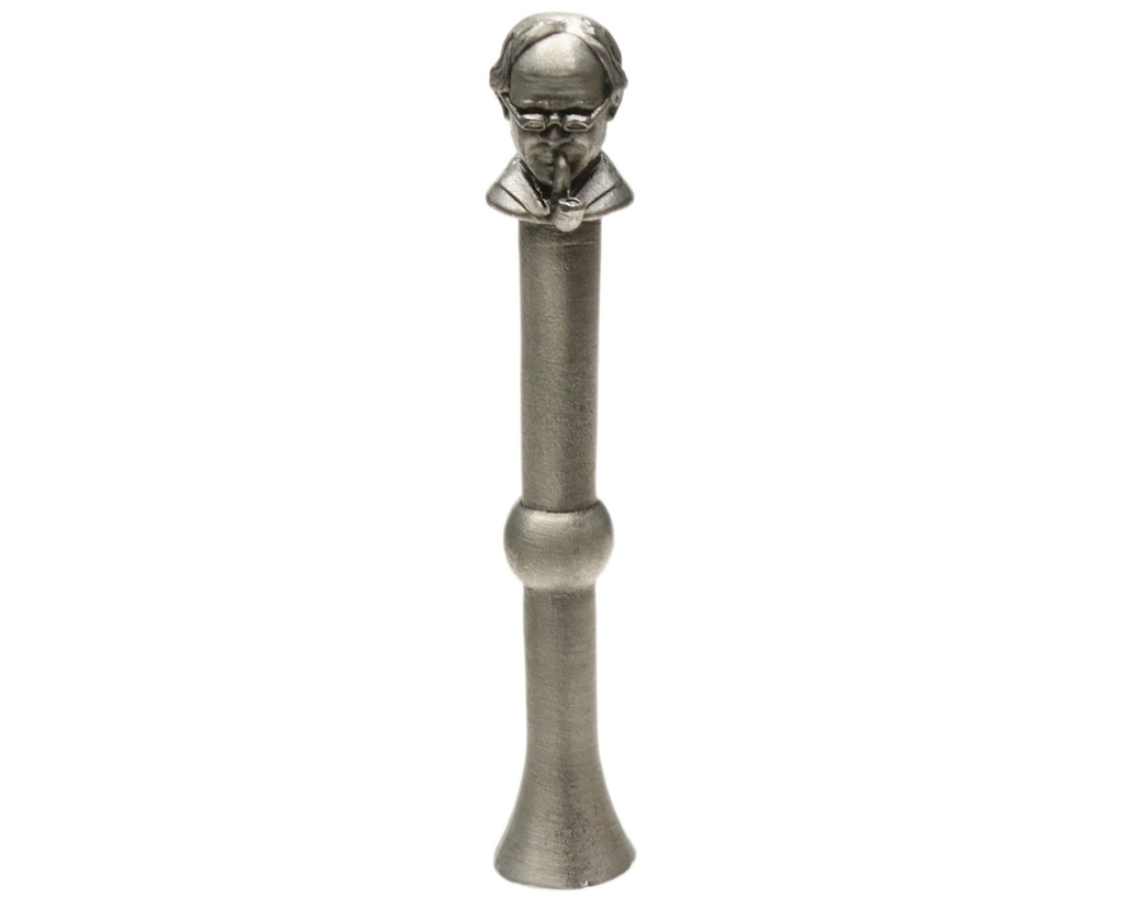 Gratte Pipe Peterson Thinking Man Pewter Tamper