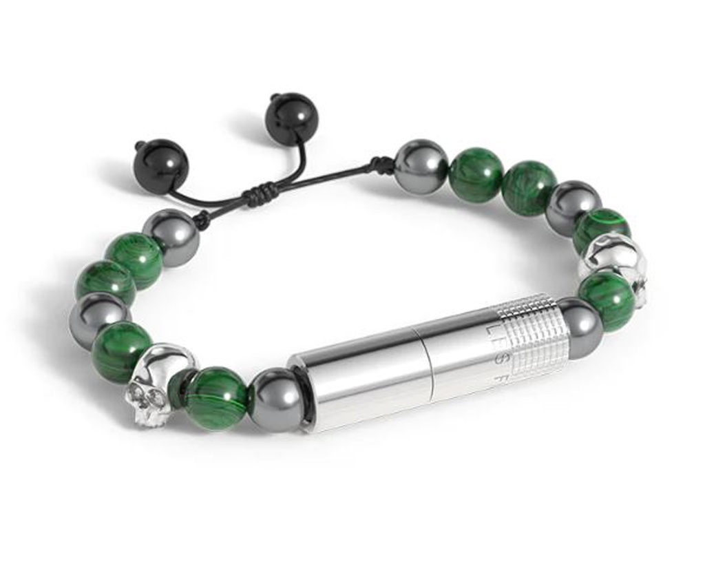 LFL Punch Bracelet Verde Cobre Skull