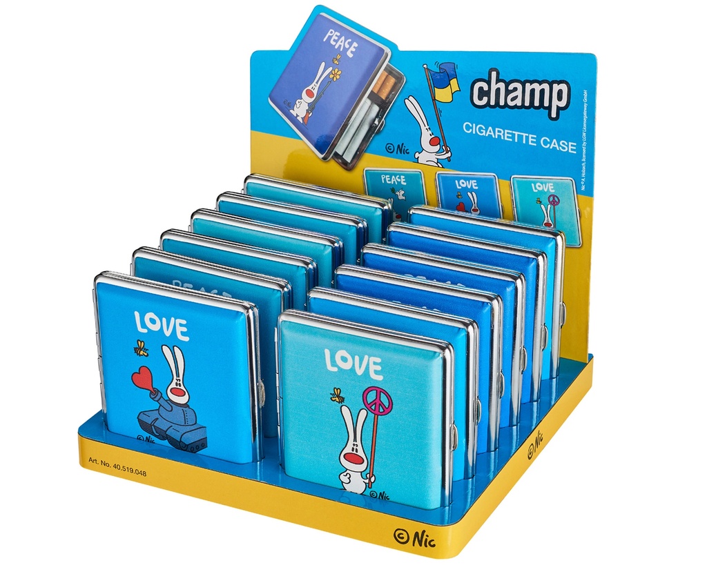 Etui Sigaret Champ Nic Peace/Love 20pcs