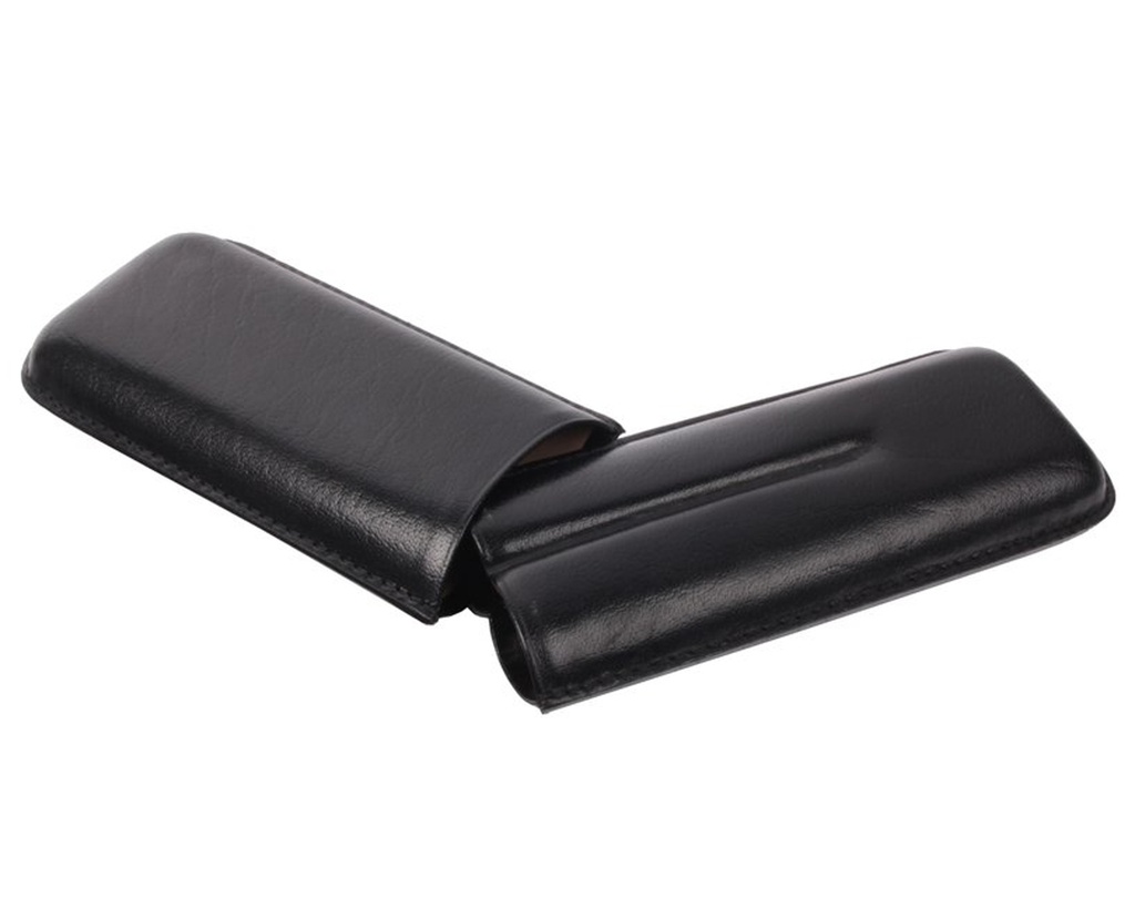 Etui Cigare Cuir Noir 2 Gordo 160 r56