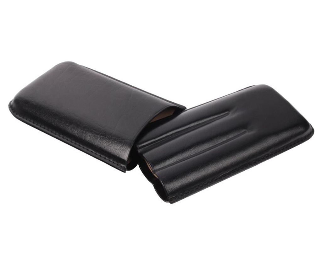 Etui Cigare Cuir Noir 3 Gordo 160 r56