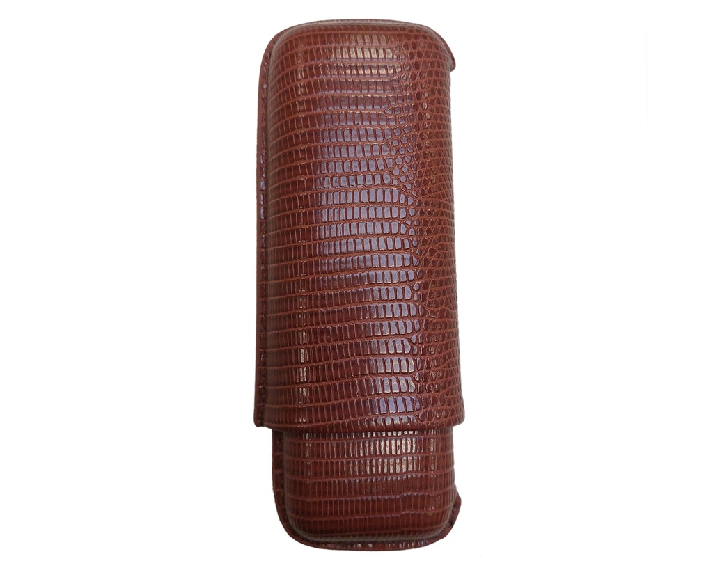 Cigar Pouch Brown Lizard 2C R52 152mm