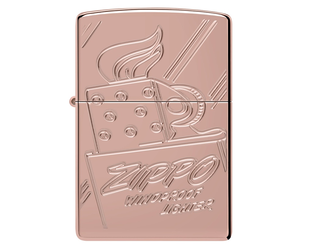 Aansteker Zippo Script Collectible Zippo Logo