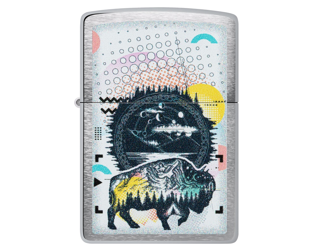 Briquet Zippo Bison Design CI