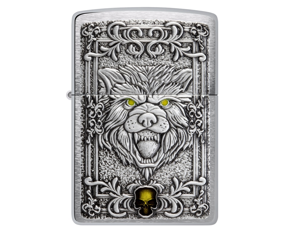 Aansteker Zippo Wolf Emblem Design