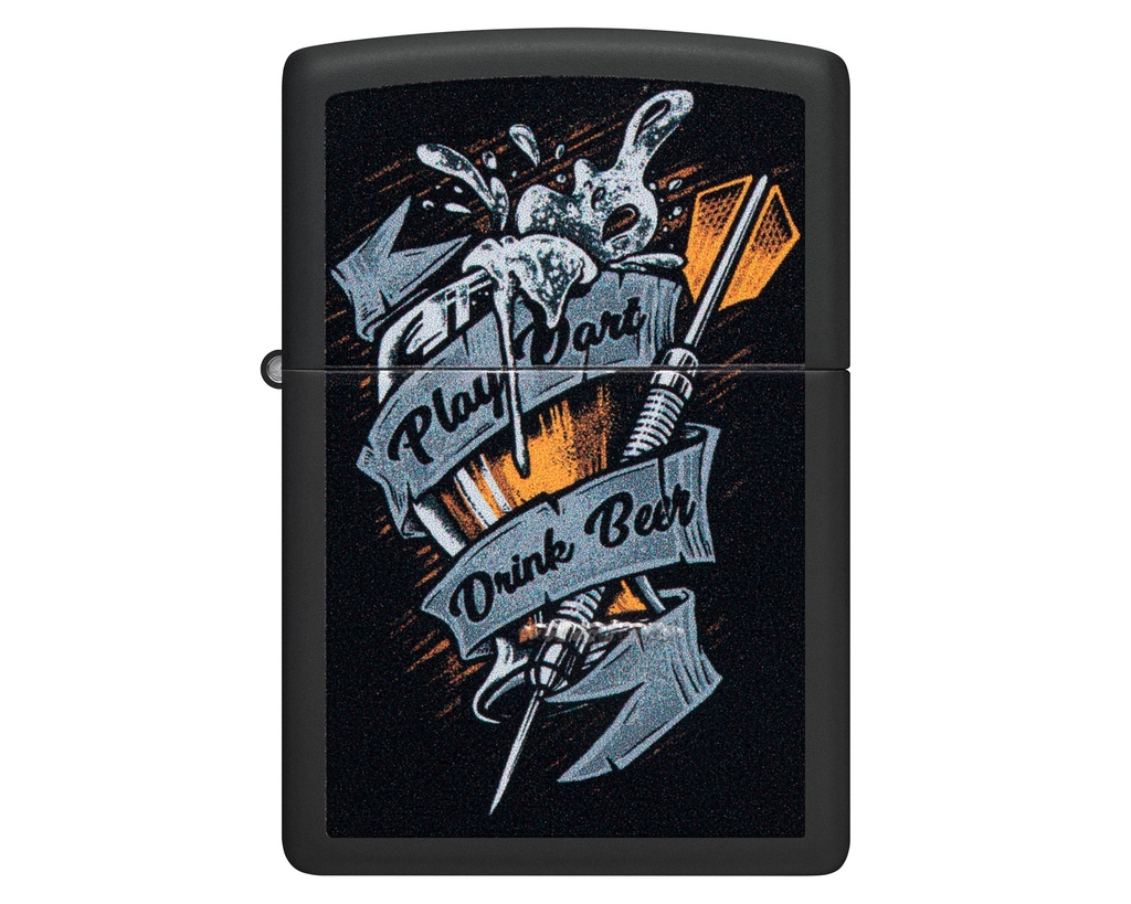 Briquet Zippo Darts Design