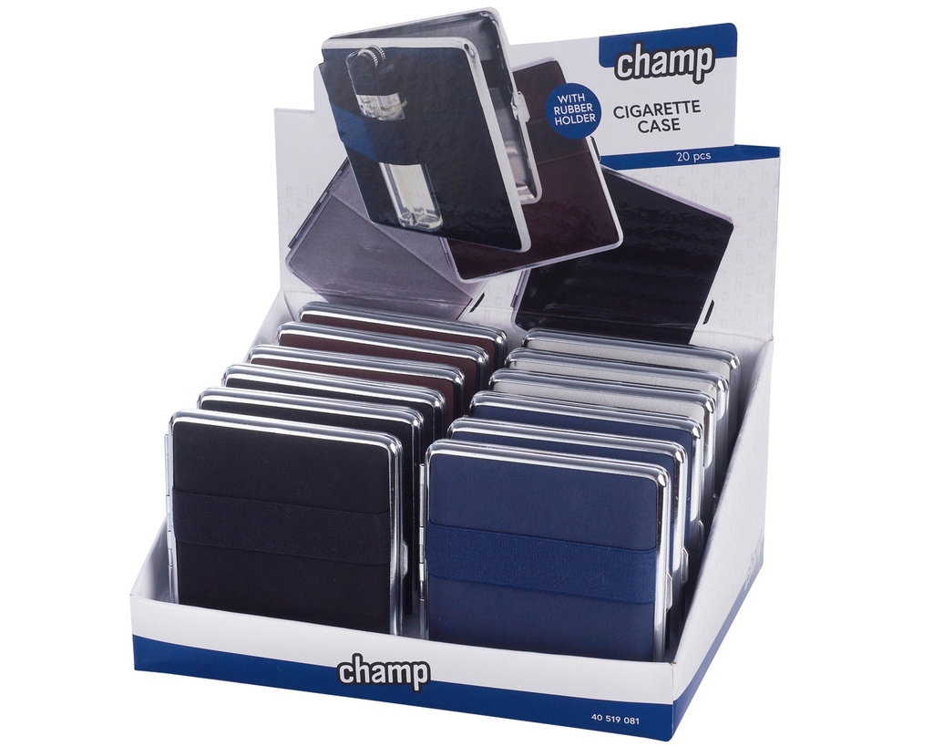 Etui Cigarette Champ avec Porte-briquet 20pcs