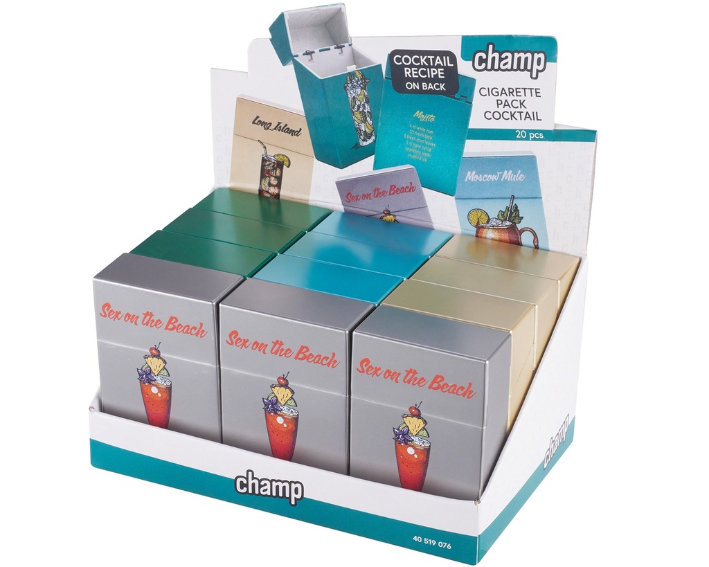 Etui Cigarette Champ Cocktail Pack 20pcs