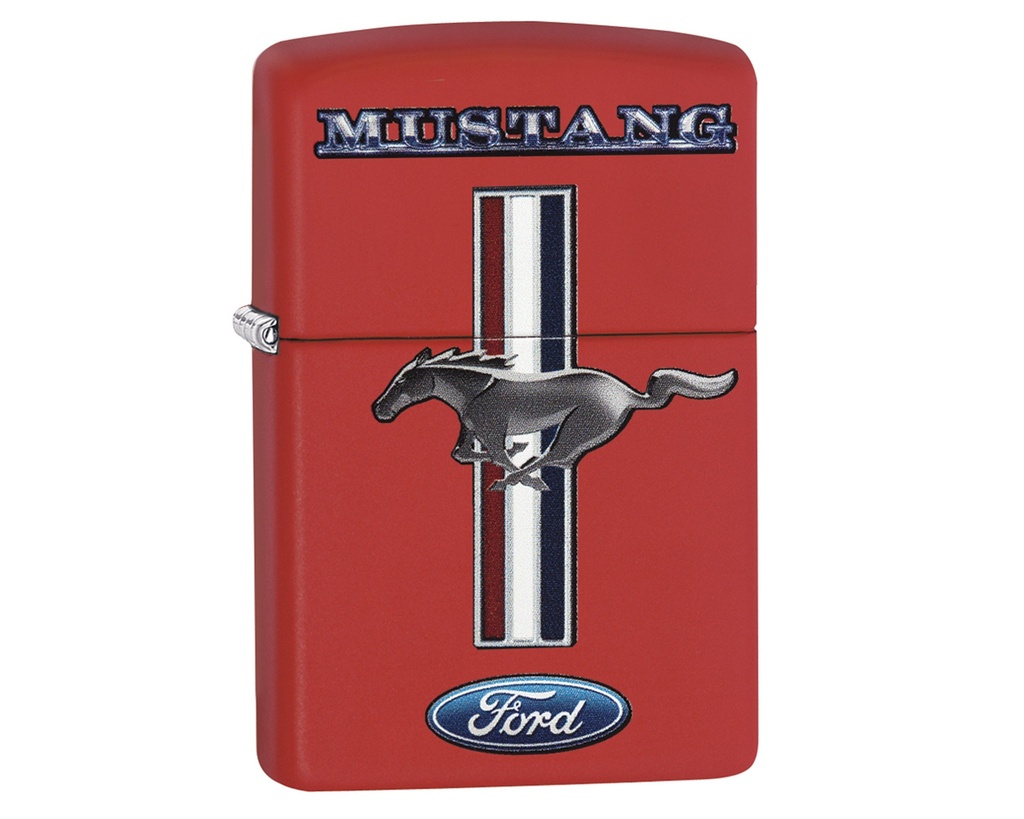 Aansteker Zippo Ford Mustang Rood