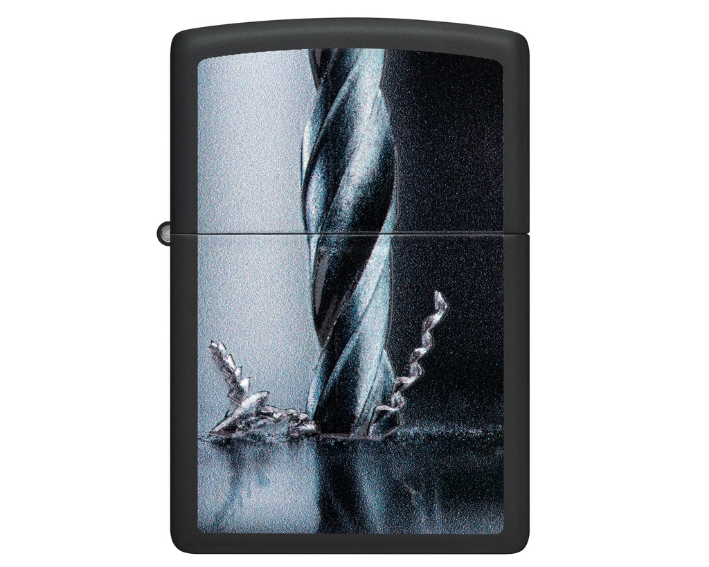 Lighter Zippo Metal Drill Design