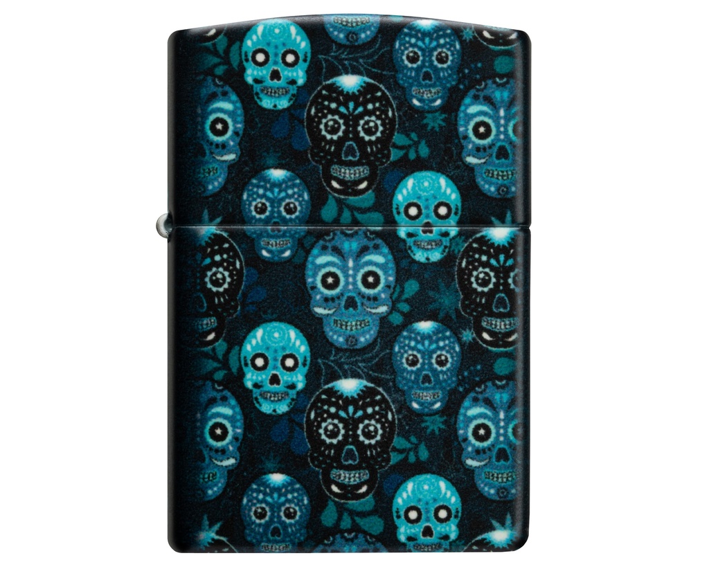 Briquet Zippo Sugar Skull Design