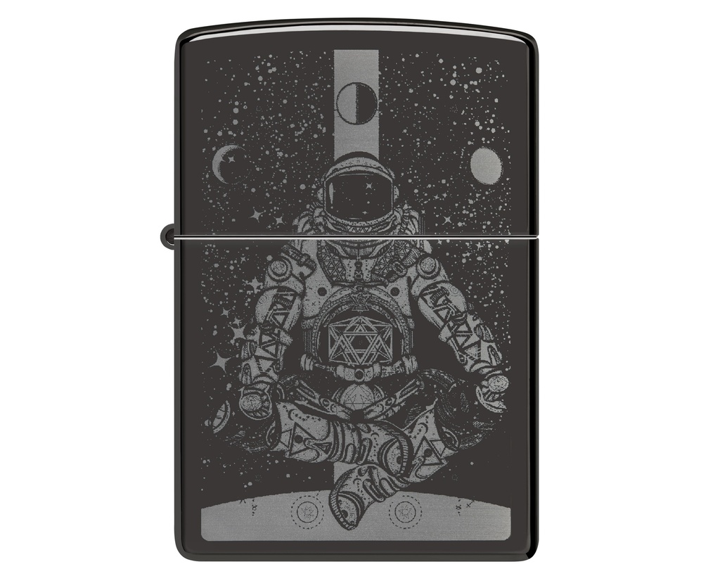 Briquet Zippo Astronaut in Space Design