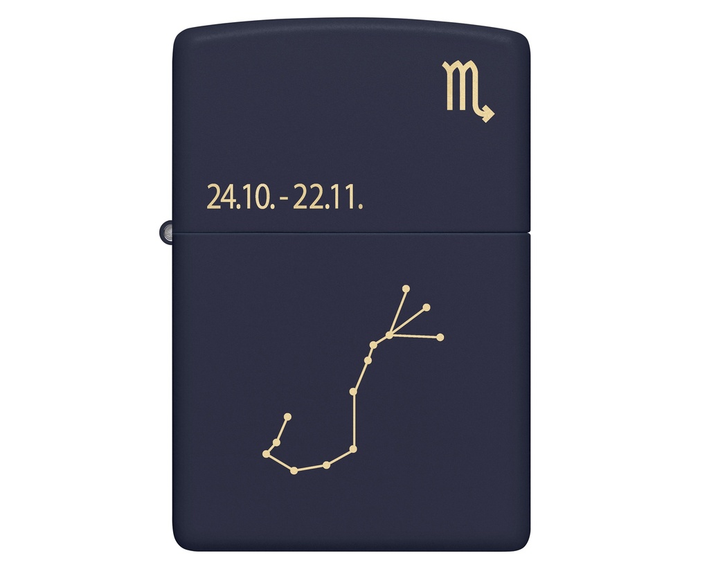 Lighter Zippo Zodiac Scorpio Design