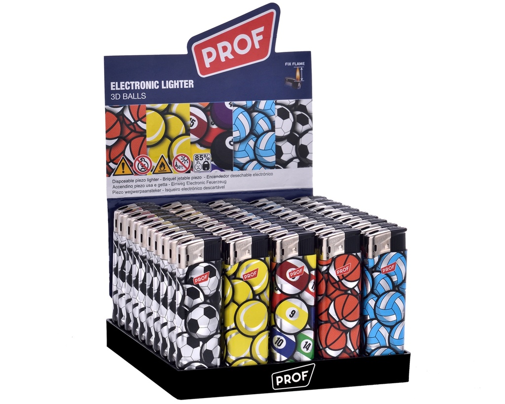 Lighter Disposable Prof Fixflame 3D Effect Balls