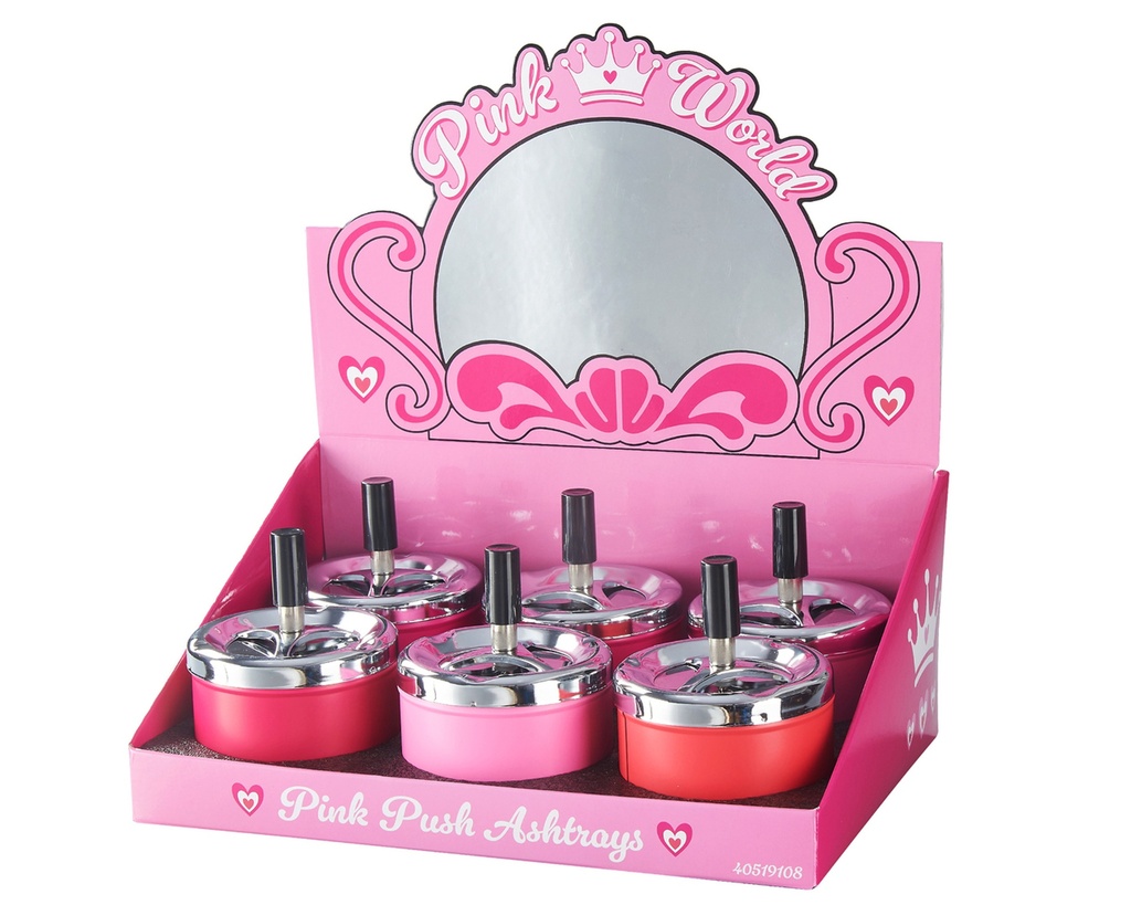 Ashtray Push Champ Variation of Pink