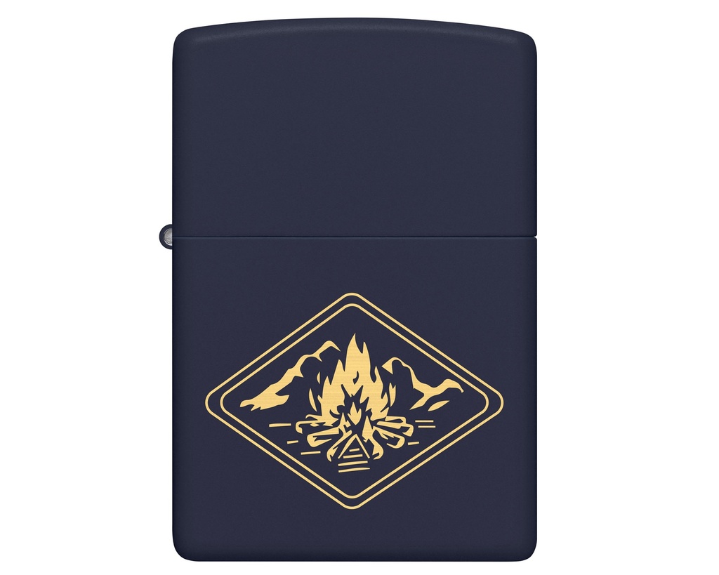 Lighter Zippo Campfire Design