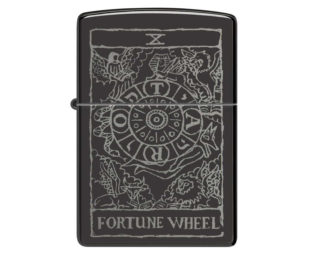 Briquet Zippo Wheel of Fortune Design