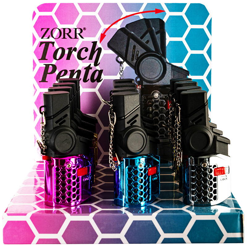 Lighter Zorr Torch Penta Retratable