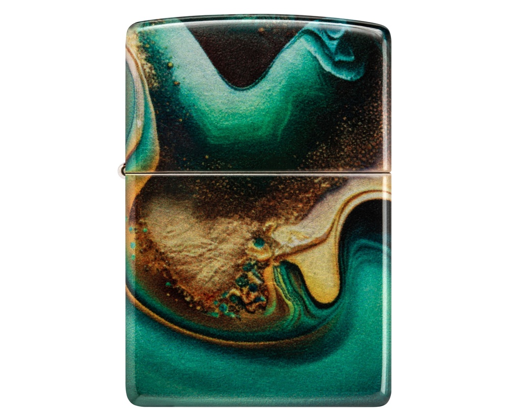 Briquet Zippo Marble Design