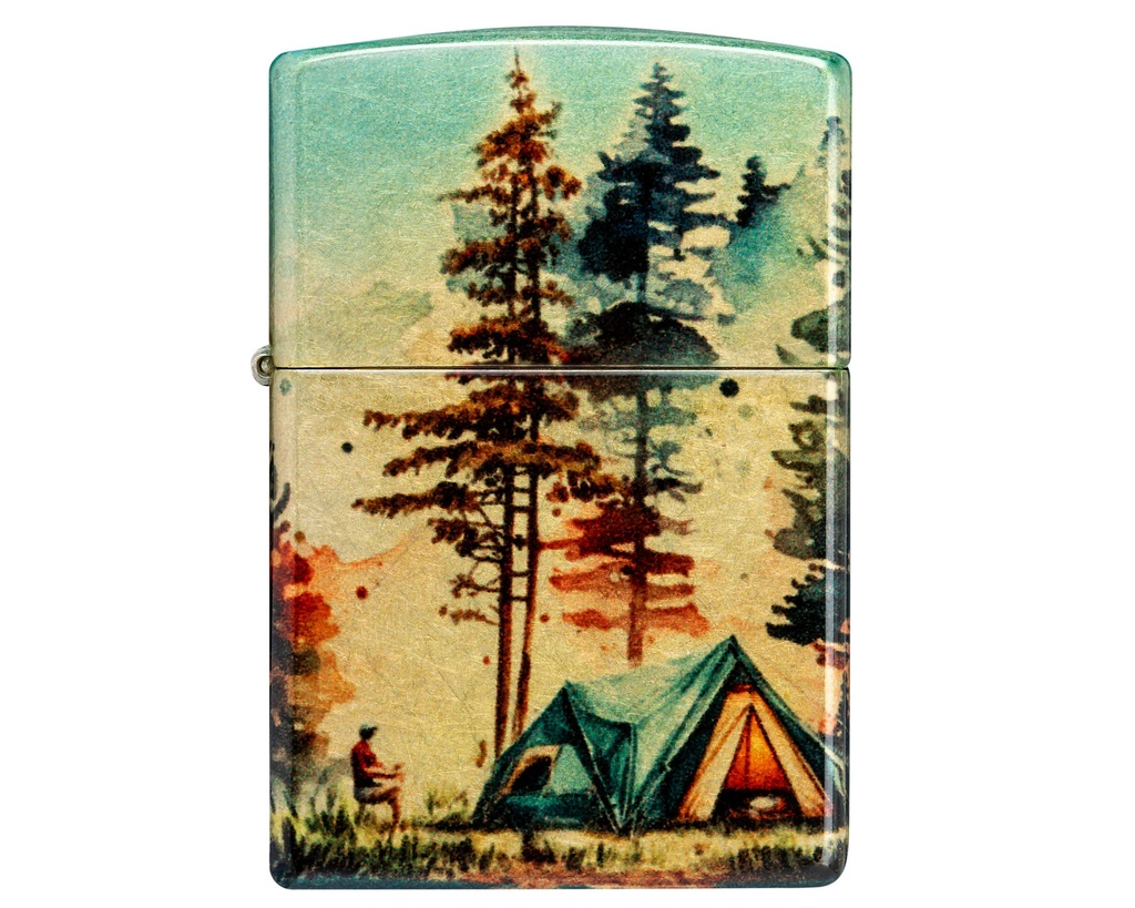 Briquet Zippo Camping Design