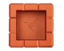 Asbak Sigaar Colibri Heritage Cube Oranje