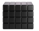 Humidor Colibri Heritage Cube Black - 60-80 Cigars