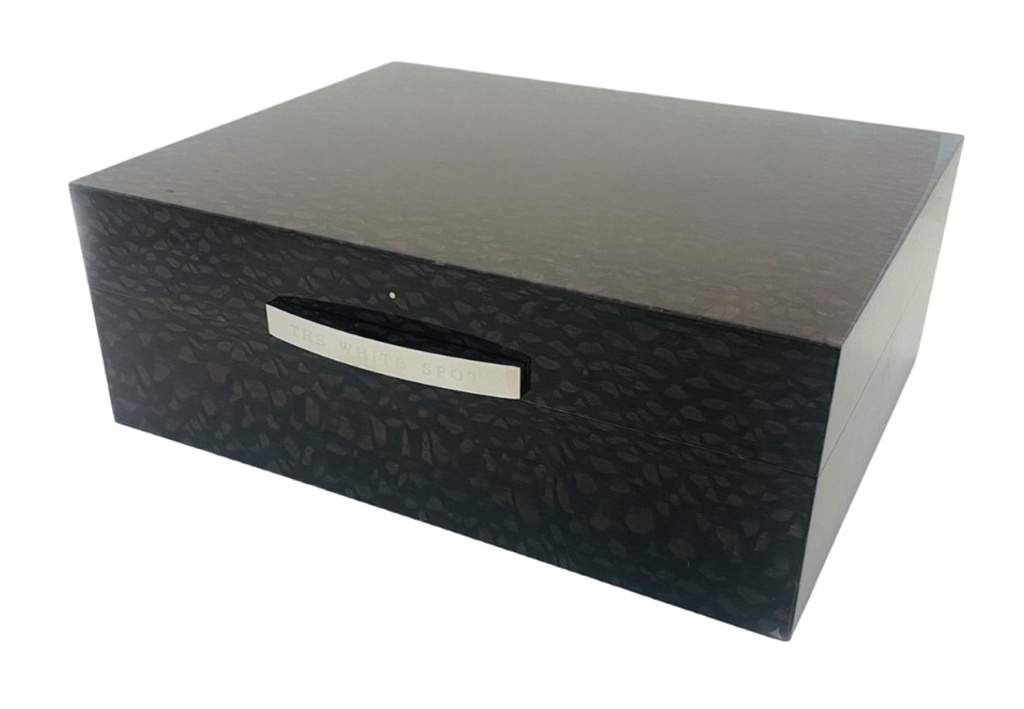 Humidor Dunhill White Spot Lacewood Grijs 50 Sigaren