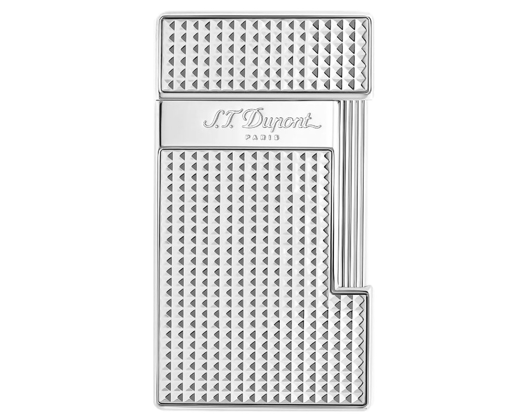 Briquet Dupont Slimmy Pointe de Diamant Chrome