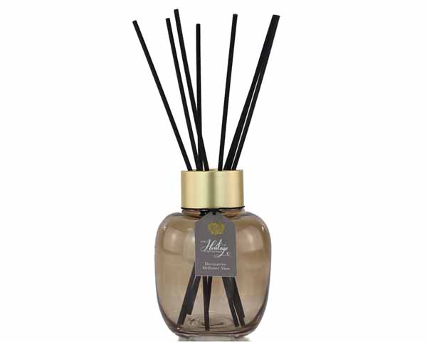 HC Reeds Diffuser Vessel Amber Set