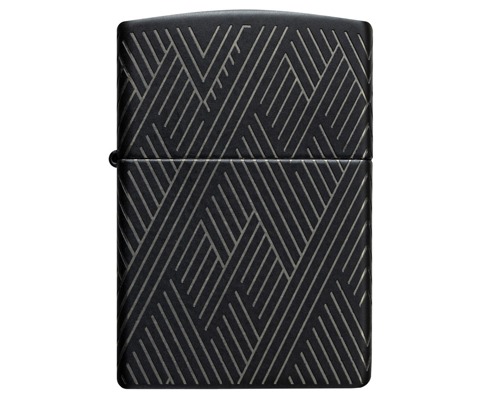 Lighter Zippo Abstract Lines Design 