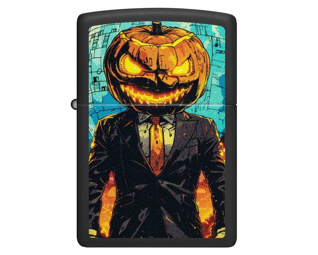 Lighter Zippo Mister Pumpkin Design