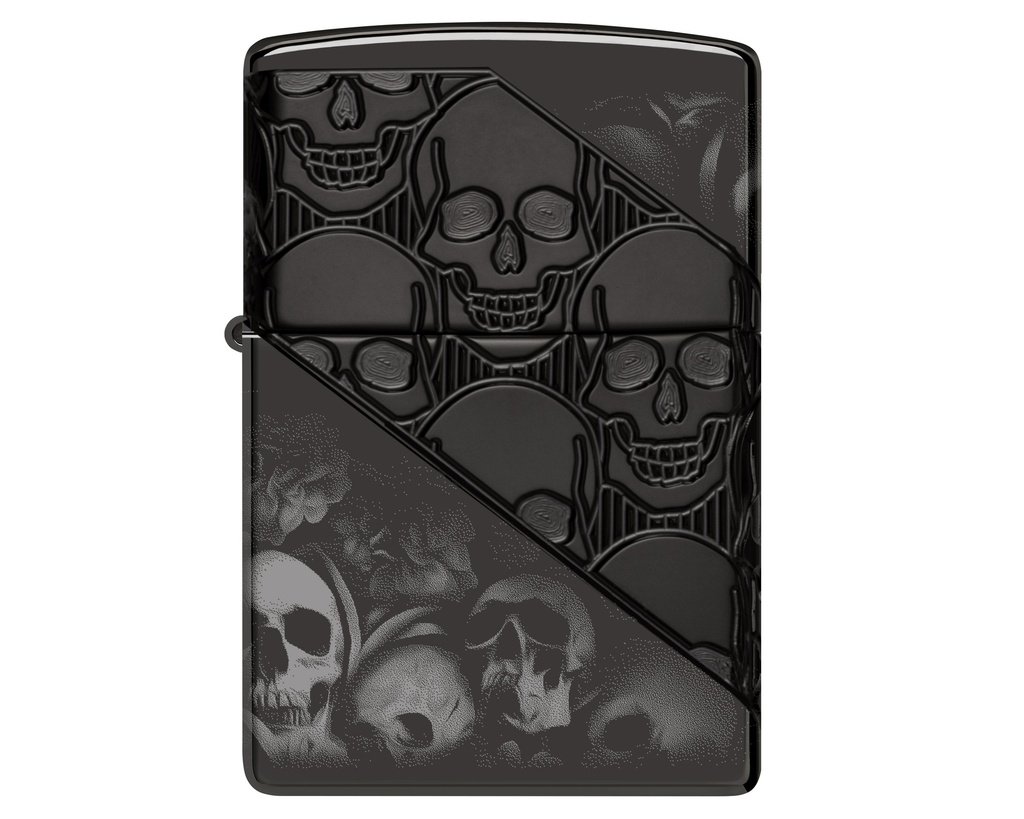 Lighter Zippo Skulls Design