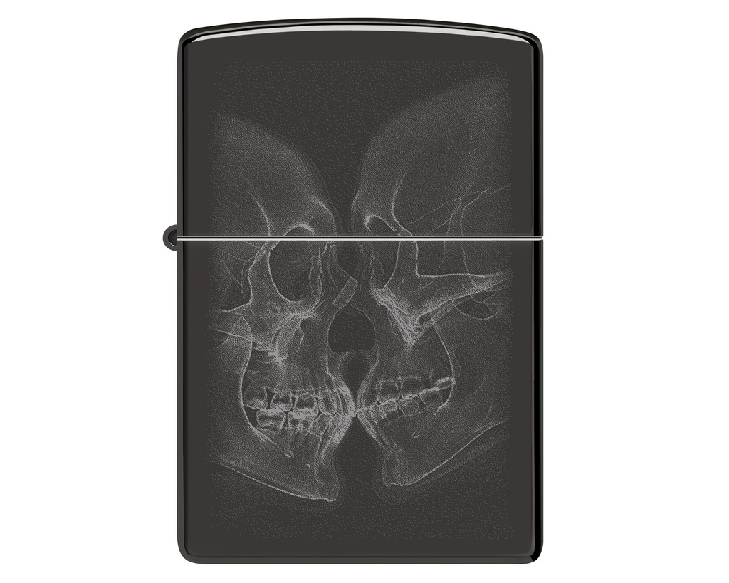 Briquet Zippo X-Ray Kiss Design