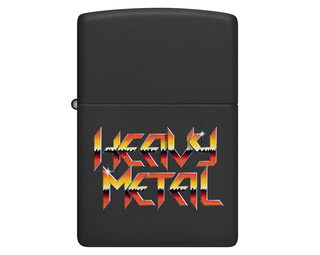 Lighter Zippo Heavy Metal Design