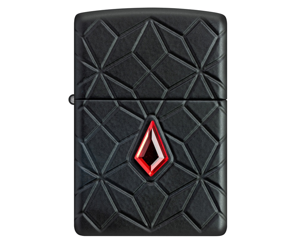 Briquet Zippo Diamond Pattern Design