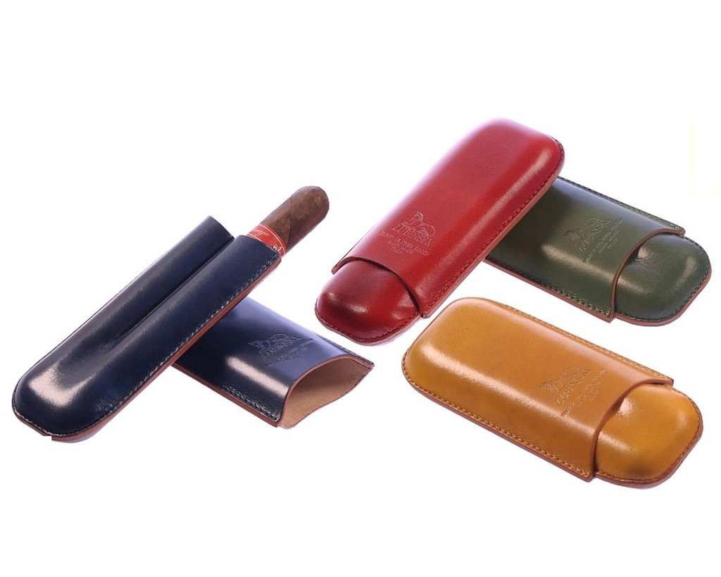 Etui Sigaar Lubinski 2 Robusto Rood
