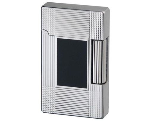 [240151] Briquet Jean Claude Dustin Flint Chrome/Noir