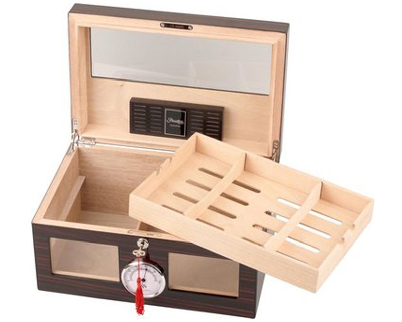 [563151] Humidor Ebène Haute Brillance - 100 Cigares